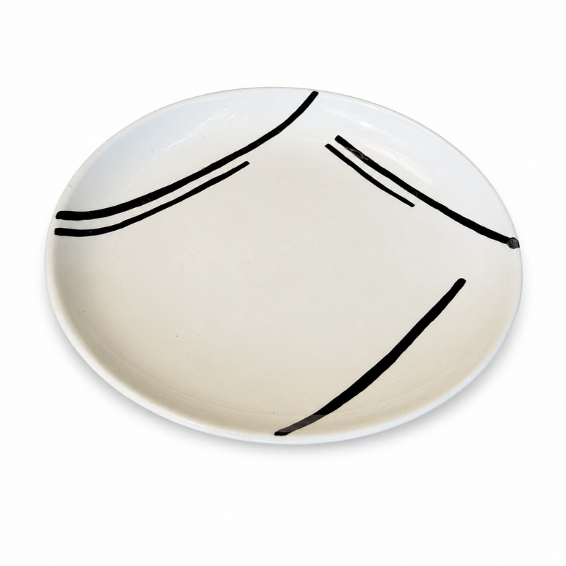 Assiette Artisanale - Emaillé - ø25cm - XVI -