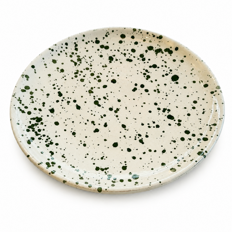 Assiette Artisanale - Emaillé - ø25cm - XVIII -
