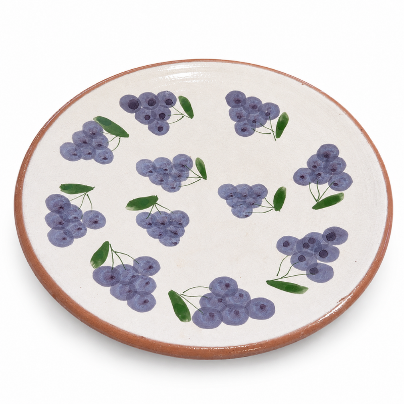 Assiette Artisanale - Emaillé - ø25cm - XIX -