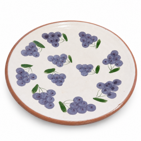 Assiette Artisanale - Emaillé - ø25cm - XIX -