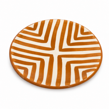 Assiette Artisanale - Emaillé - ø25cm - XXII -