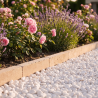 Bordure Travertin Beige Vieillie - Hauteur 10cm - Longueur 50cm - Epaisseur 5cm -