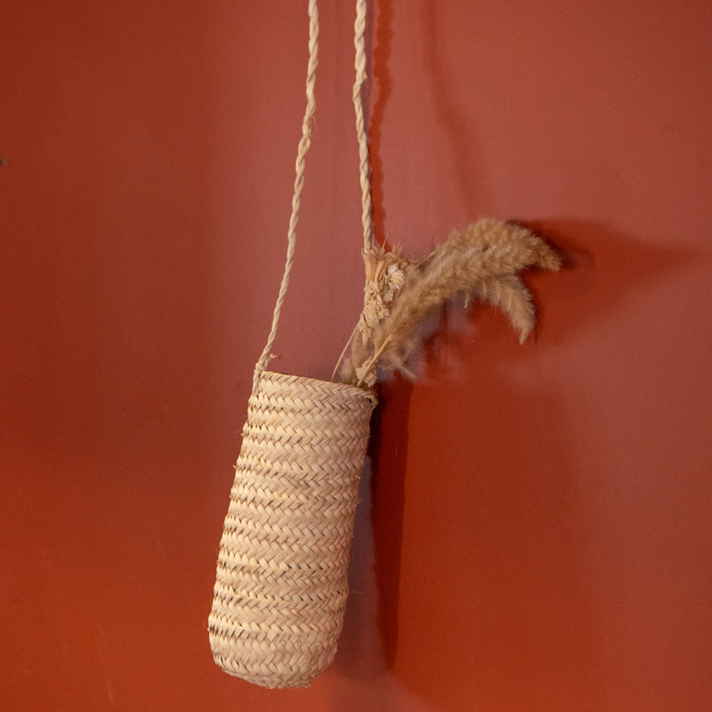 Porte Fleur Artisanal - Osier -