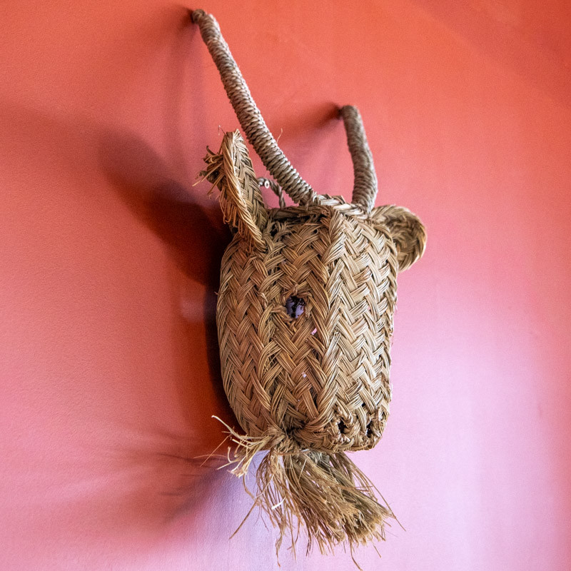 Tête d'animal en Halfa - I -