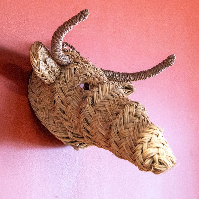 Tête d'animal en Halfa - II -