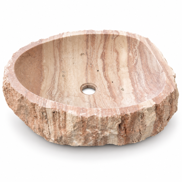 Vasque à poser Marbre Onyx V- 50x40x15cm - Eclatée Naturelle -