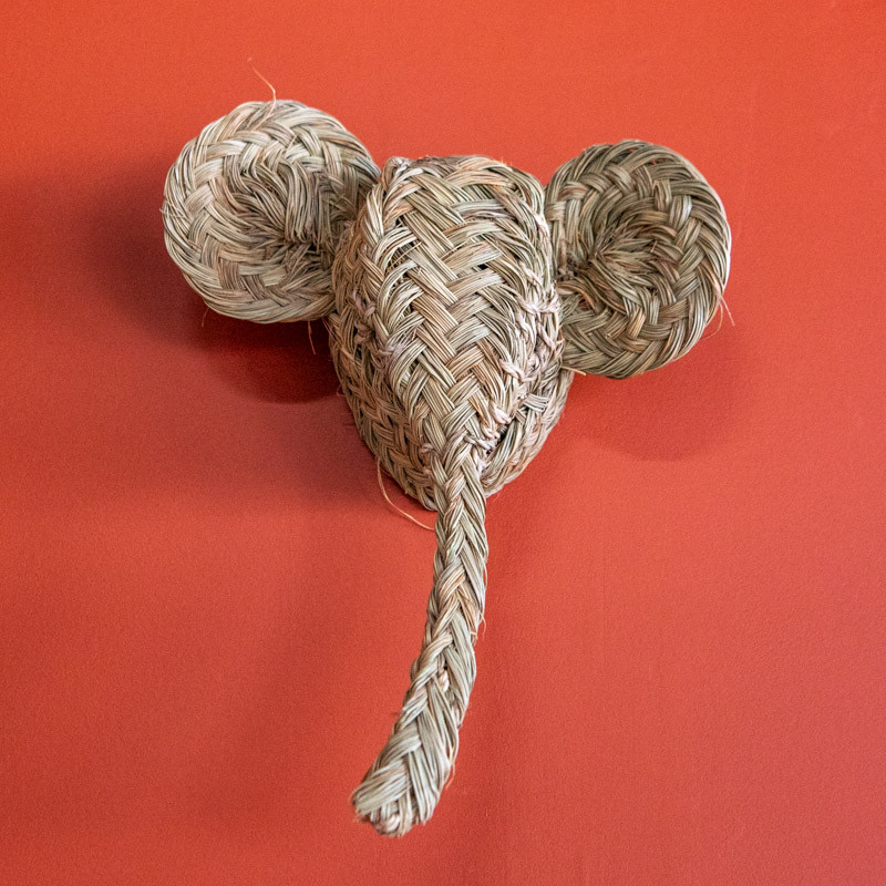 Tête d'animal en Halfa - IV -