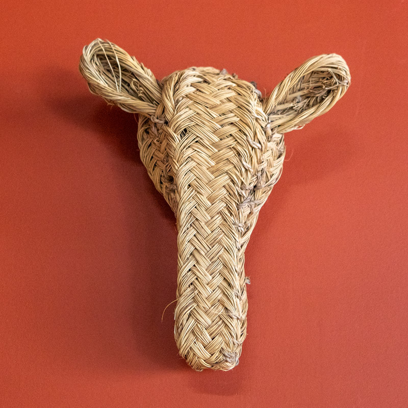 Tête d'animal en Halfa - V -