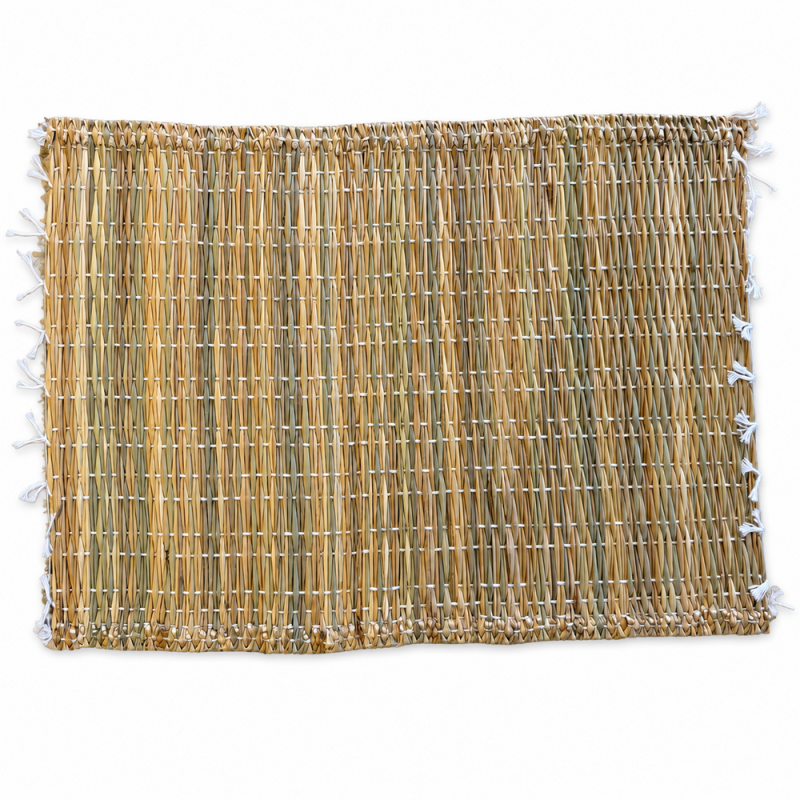 Sets Artisanaux - Osier - ≈ 40x30cm - Sans Franges -