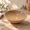 Saladier Artisanal - Emaillé - ≈ Ø25x10cm - Bol Beige -