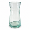 Carafe en verre - Evasée - ≈ d10x20cm - Blanche -