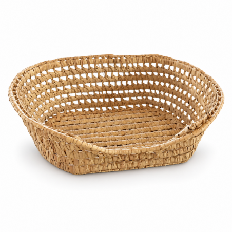 Panier artisanal - Doum - ≈50x35x15cm - Oasis - S -