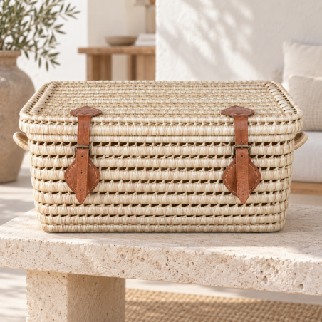 Coffre de rangement - Doum - ≈60x35x30cm - Léa - M -