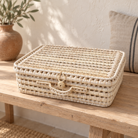 Coffre de rangement - Doum - ≈40x30x15cm - Jules - S PLAT -