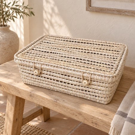 Coffre de rangement - Doum - ≈60x40x20cm - Jules - M PLAT -