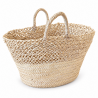 Panier artisanal - Osier - ≈50x25x30cm - Jane -