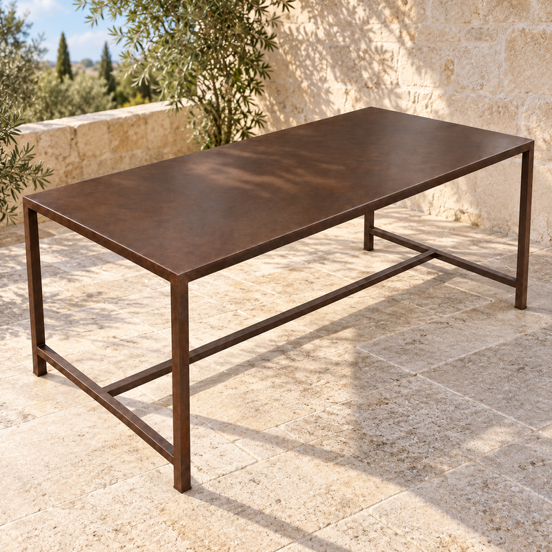 Table - Métal - H - Rectangle - Plusieurs Dimensions -