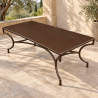 Table - Métal - Belda - 180x90x75cm - Rectangle -