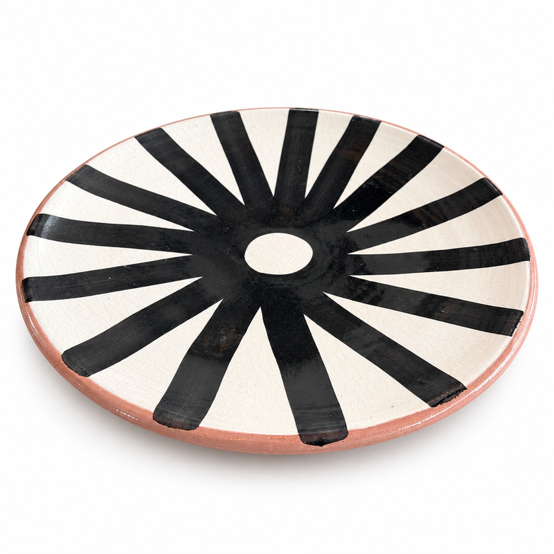 Assiette Artisanale - Emaillé - ø25cm - XXVII -