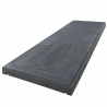 Couvertine en Ardoise Noire - 100 x 25 cm - Calibrée 3 cm - 2 Larmiers -