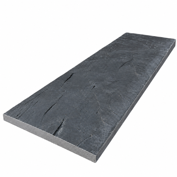 Dessus de Mur en Ardoise Naturelle Calibrée - 100 x 30 cm - Épaisseur 3 cm -