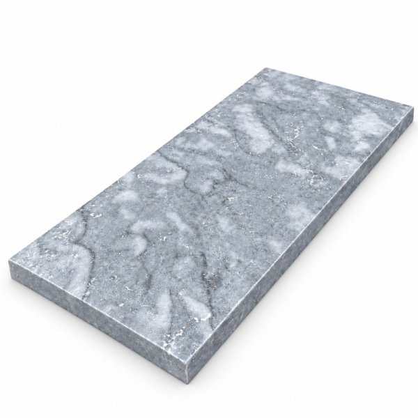 Dessus de Mur Darkstone - 61 x 30,5 x 3 cm - Bord Droit -