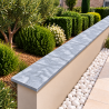 Dessus de Mur Darkstone - 61 x 30,5 x 3 cm - Bord Droit -