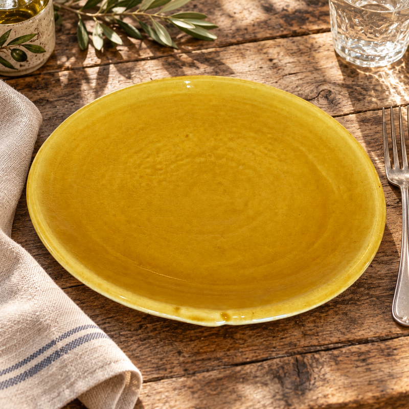 Assiette Artisanale - Emaillé - ø25cm - XXI -