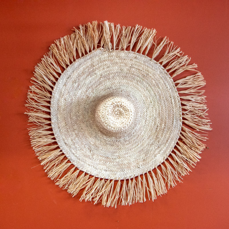 Chapeau Artisanal - Frange - S / M / L -