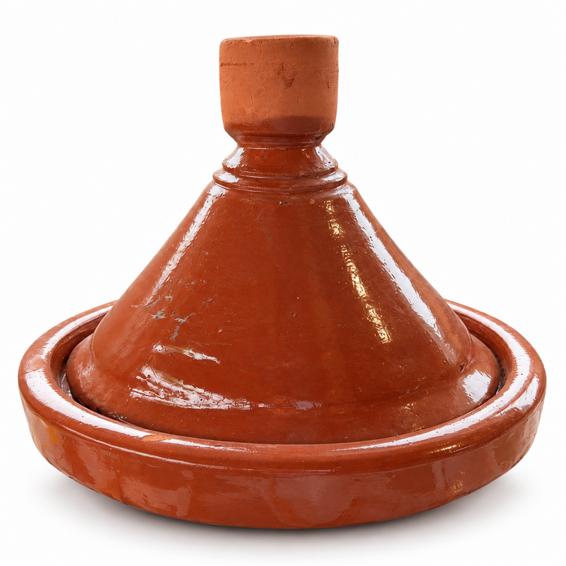 Tajine Artisanal - ≈ Ø25x20cm - Traditionnel -