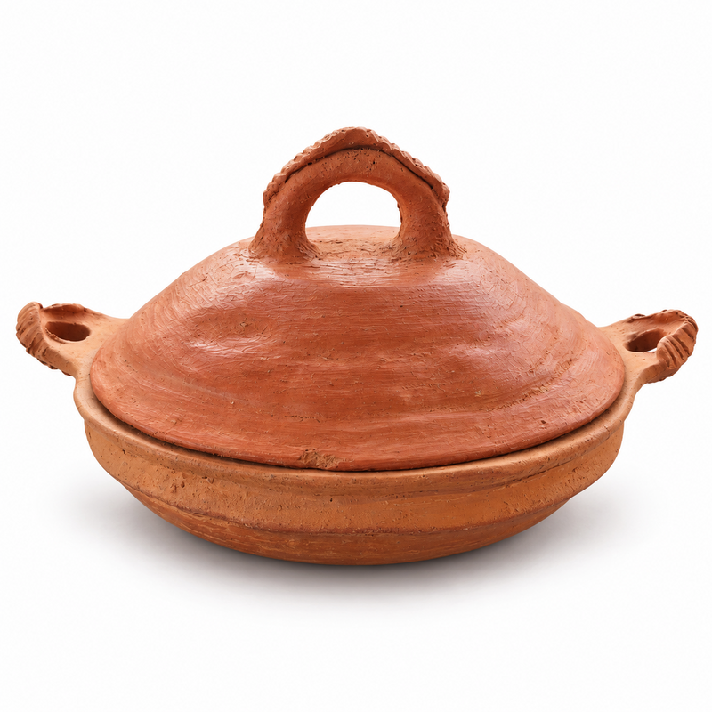 Tajine Artisanal - ≈ Ø25x20cm - Beldi -