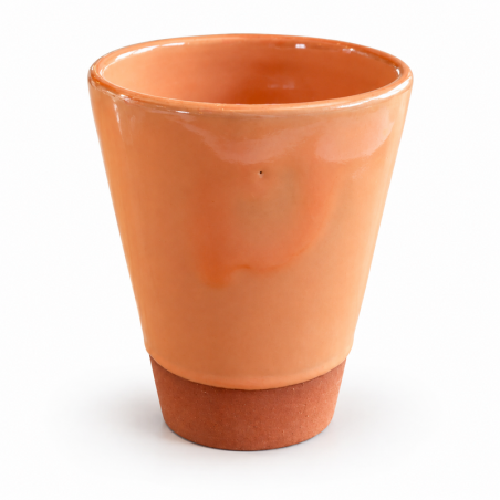 Mug Artisanal - Emaillé - ≈ Ø6/9x11cm - Chair -
