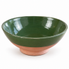 Saladier Artisanal - Emaillé - ≈ Ø20x10cm - Bol Vert -