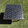 Table Basse - Zellige - Cube - Noir - 50x50cm - Hauteur 43cm -