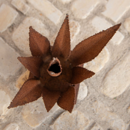 Sculpture Metal - Aloe Vera - ≈35xH50cm -