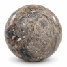 Boule Massive - Marbre Gris Veiné - ≈d30cm -
