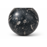 Boule Massive - Marbre Fossile Noir - ≈d30cm -