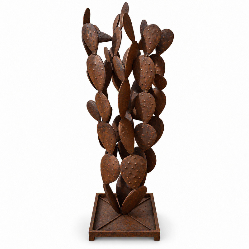 Sculpture Métal - Figuier de Barbarie - ≈50x50xH160cm -