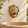 Crachoir artisanal - Laiton - Tete de Lion - ≈8,5x10cm -
