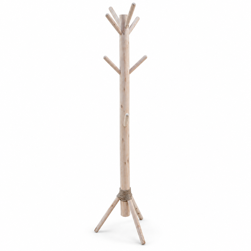 Porte Manteau Bois - ≈35x170cm -