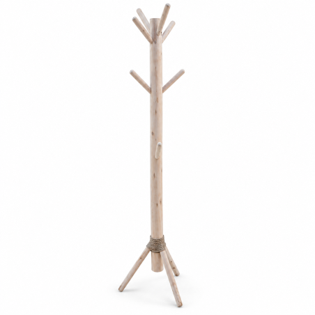 Porte Manteau Bois - ≈35x170cm -