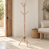 Porte Manteau Bois - ≈35x170cm -