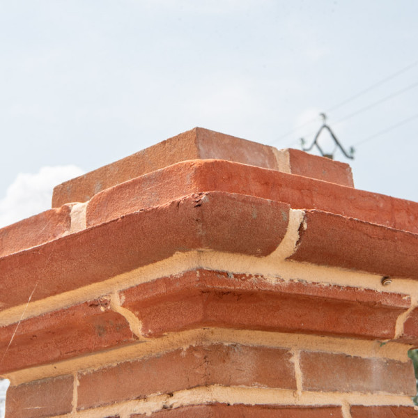 Brique Moulurée - Violette de retour - 1/4 rond gauche - 42/13,5cm - 5cm -