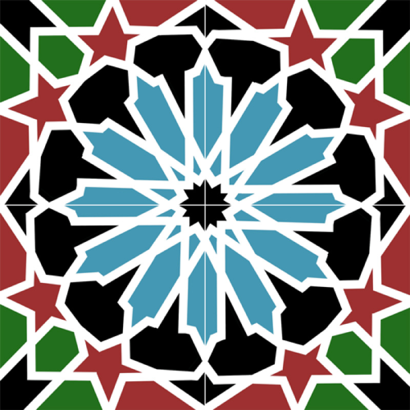 Carreaux de Ciment - Araignée - 20x20cm ≈ 18mm -