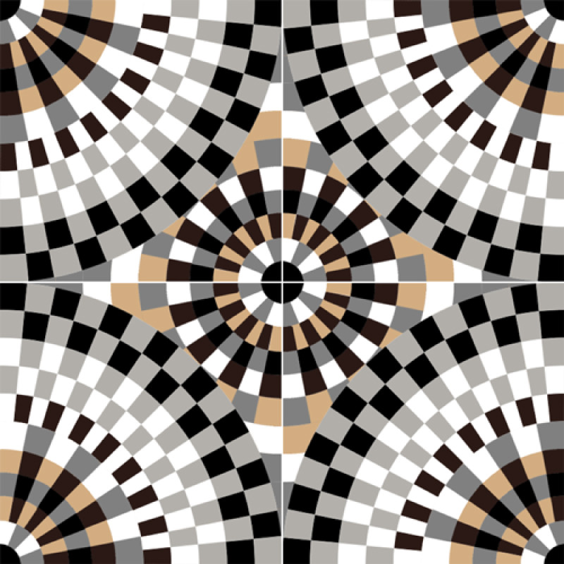 Carreaux de Ciment - Lille II - 20x20cm ≈ 18mm -