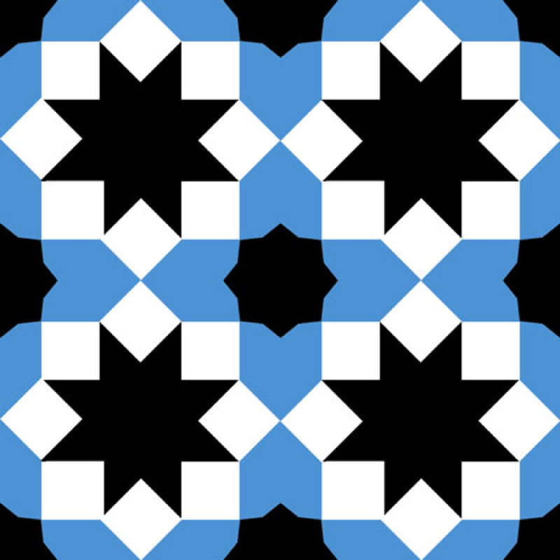 Carreaux de Ciment - M136 - 20x20cm ≈ 18mm -