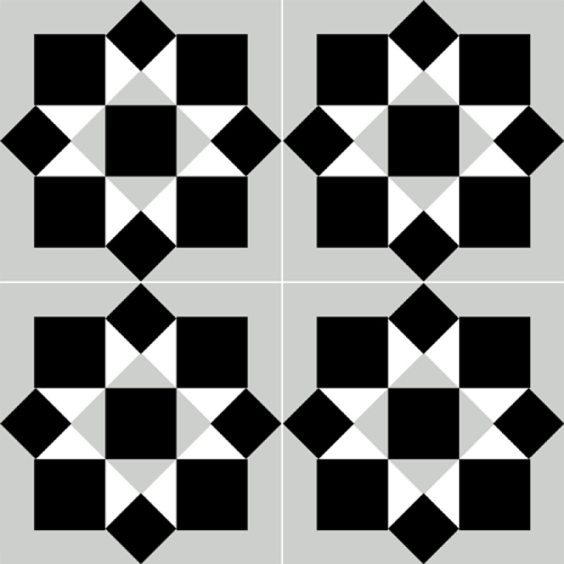 Carreaux de Ciment - Café LP - 20x20cm ≈ 18mm -