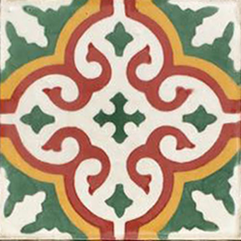 Carreaux de Ciment - Occitan I - 20x20cm ≈ 18mm -