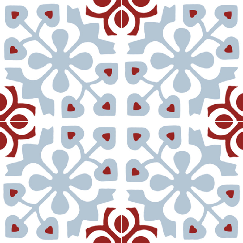 Carreaux de Ciment - M149 - 20x20cm ≈ 18mm -