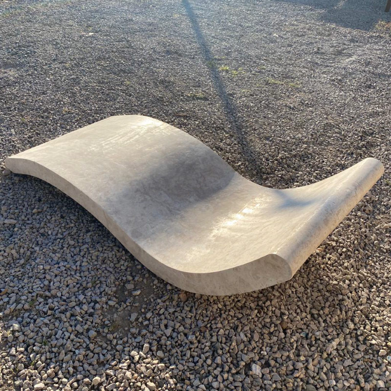 Bain de soleil - Travertin Beige LIGHT -